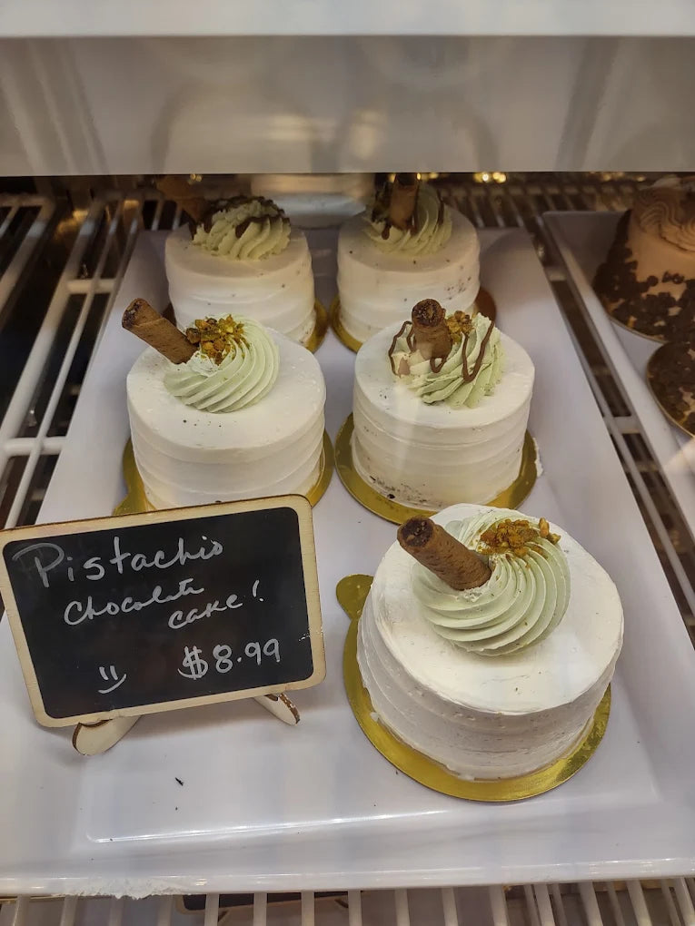 Pistachio Chocolate Cake